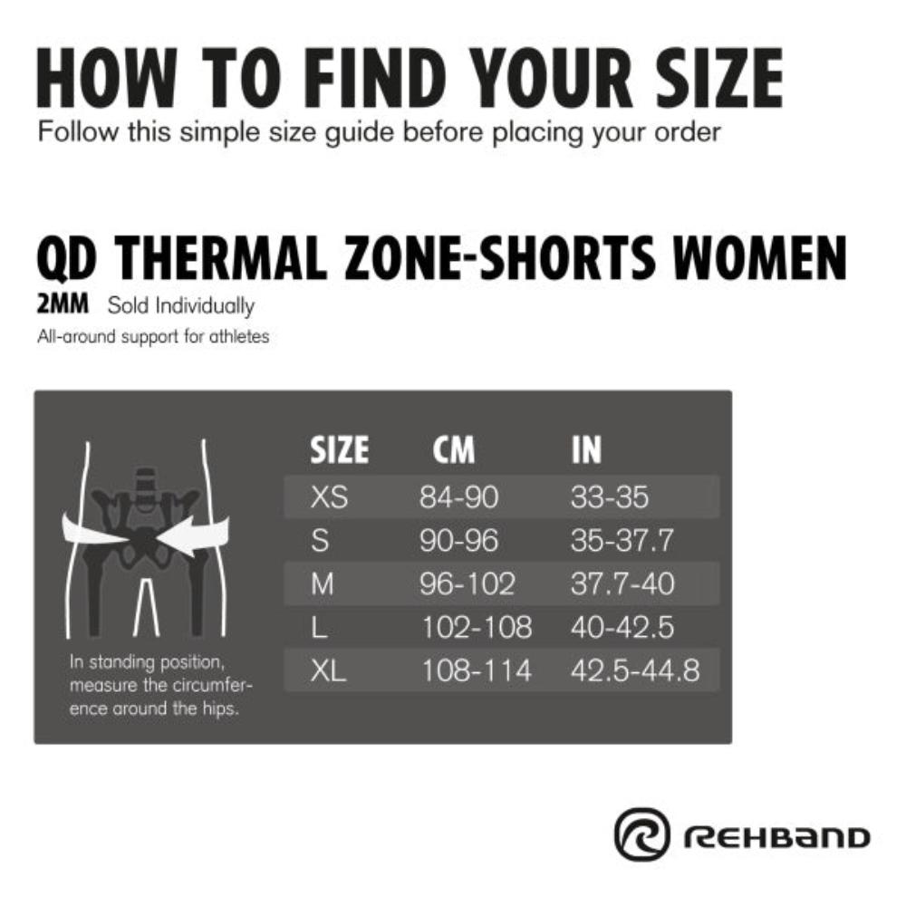 QD Thermal Zone Shorts Women