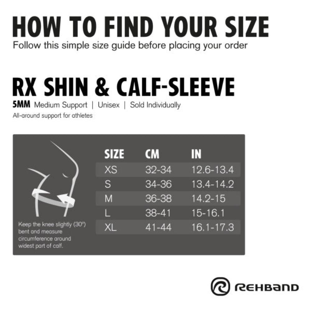 RX Shin/Calf Sleeve 5mm
